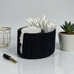 İkili Modern Pamukluk ve Kulak Çöpü Organizeri