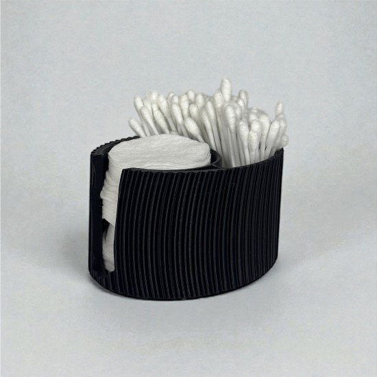 İkili Modern Pamukluk ve Kulak Çöpü Organizeri